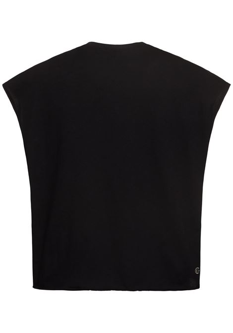 micro tatlin t shirt man black RICK OWENS X CHAMPION | CM01E1668 CHJG09